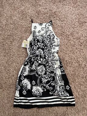 beige by eci black dress Elektra Embellished Corset Formal Dress main image 1